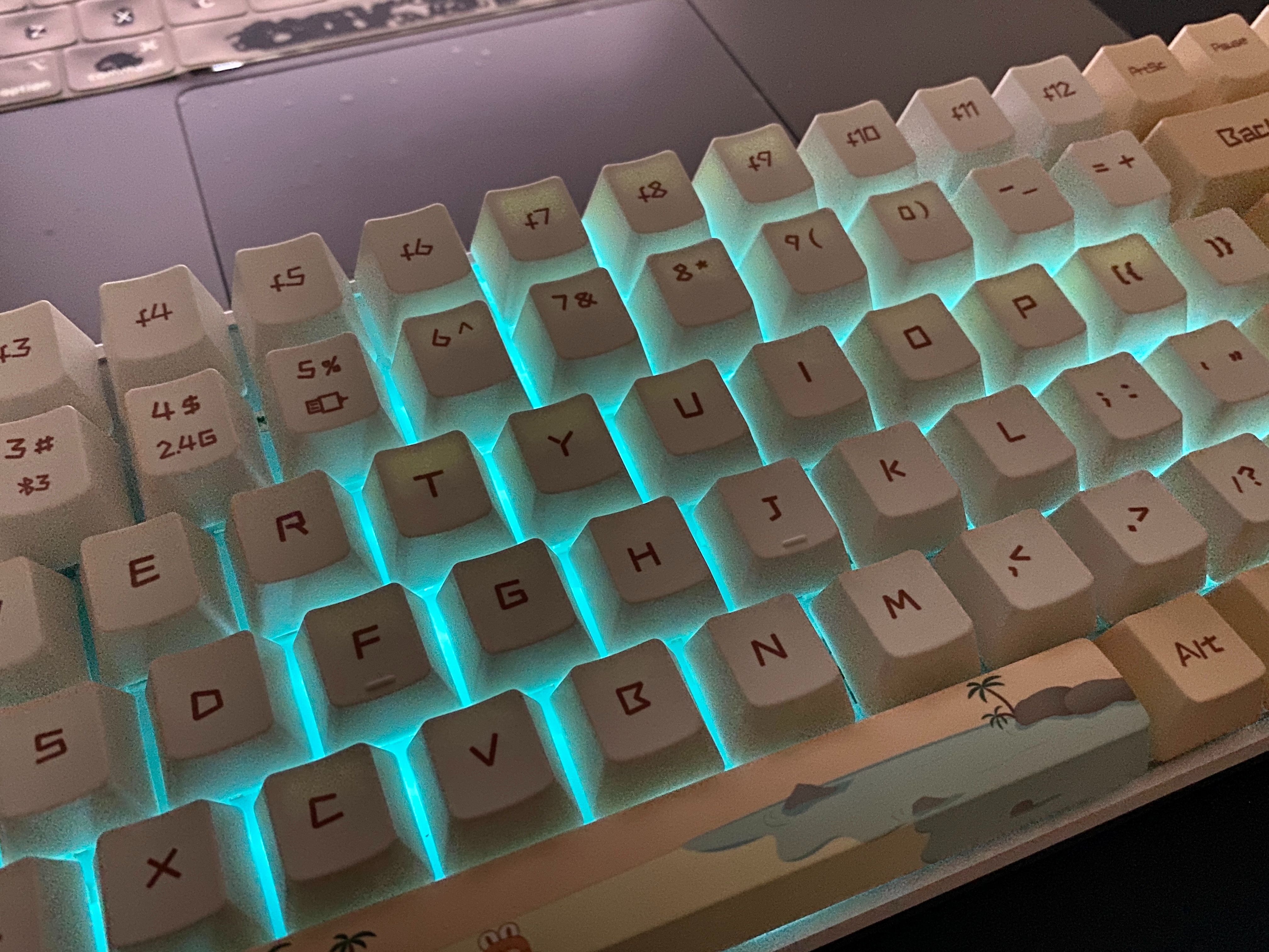 投影机|高颜值！雷柏MT510PRO多模无线机械键盘，线性快银轴，办公娱乐两不误