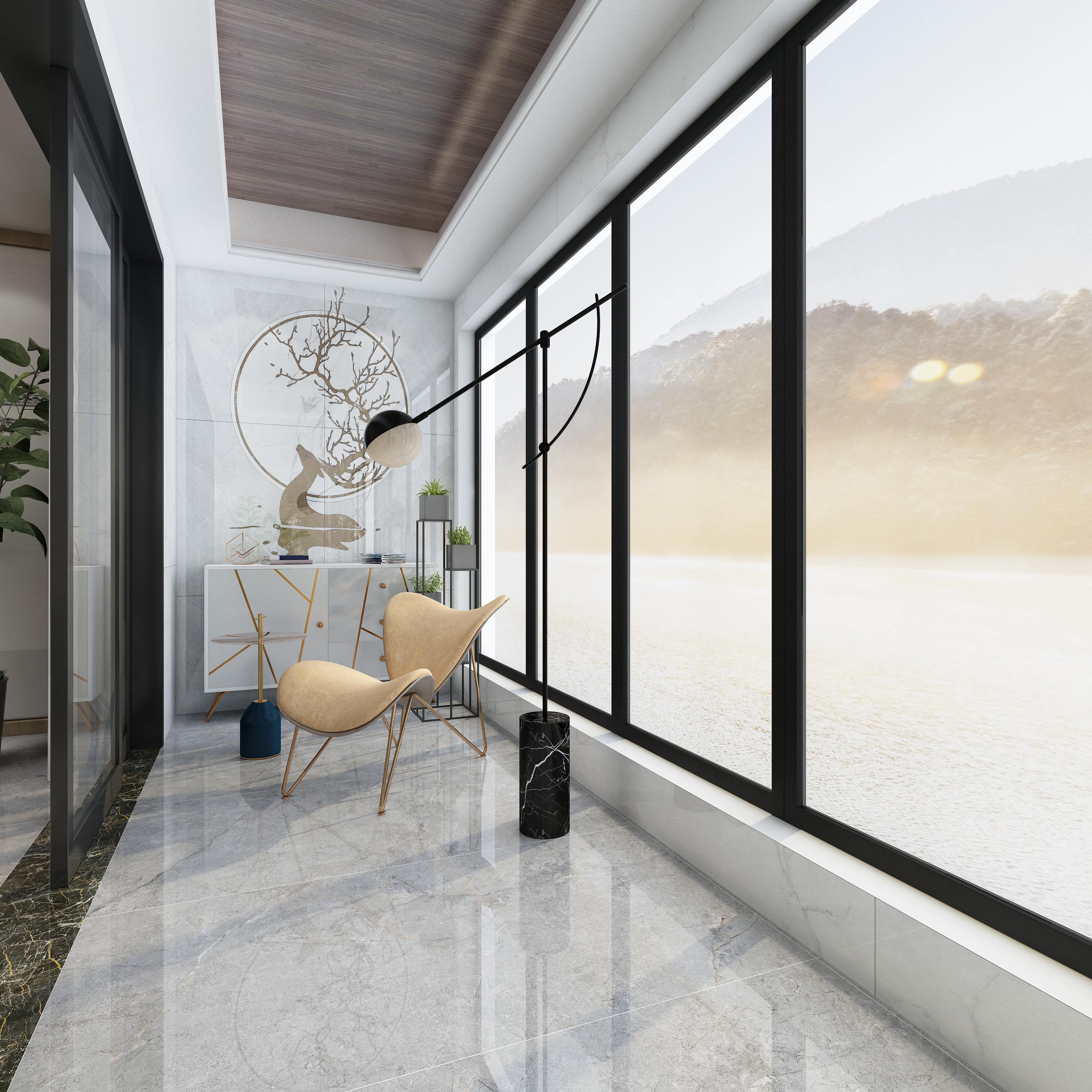 阳台的窗户用什么既能防尘又能通风?