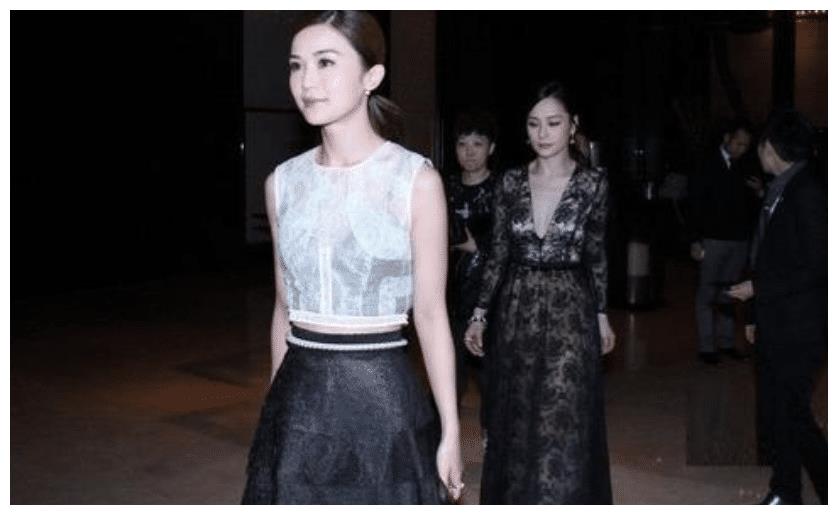 翁虹|钟欣潼和蔡卓妍合照，钟欣潼还是钟欣潼，蔡卓妍已经变味了？