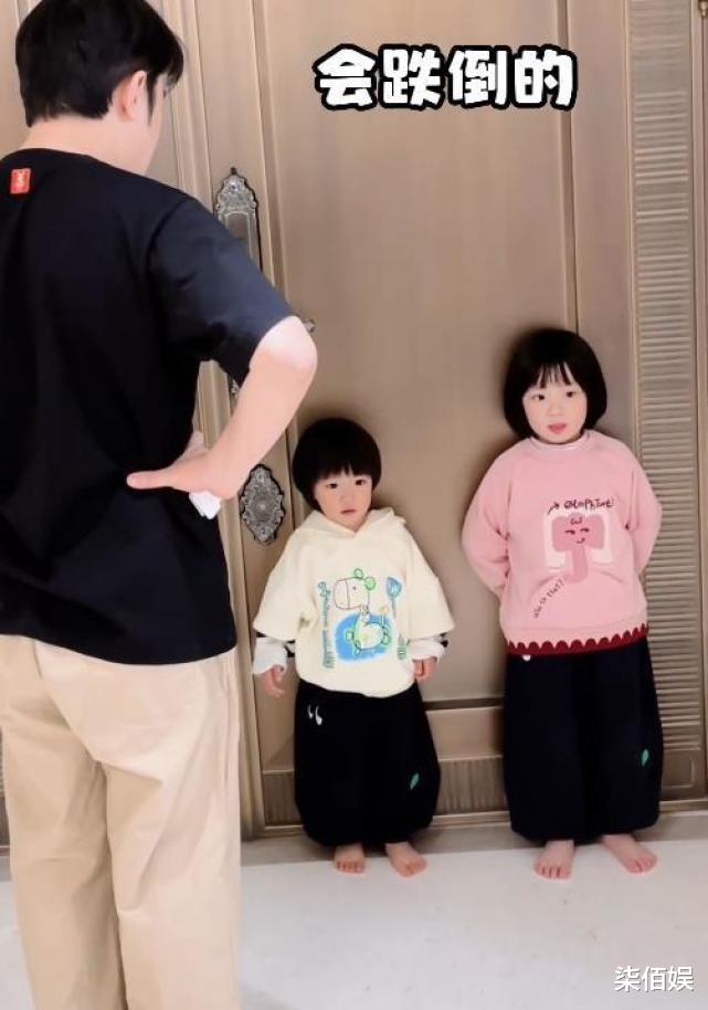 王祖蓝|王祖蓝2岁女儿犯错被罚站，模仿爸爸说四种语言数数，展演技天赋