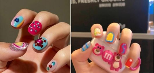 美甲 今年最火的4款柒号美学秋冬美甲，显白不挑人