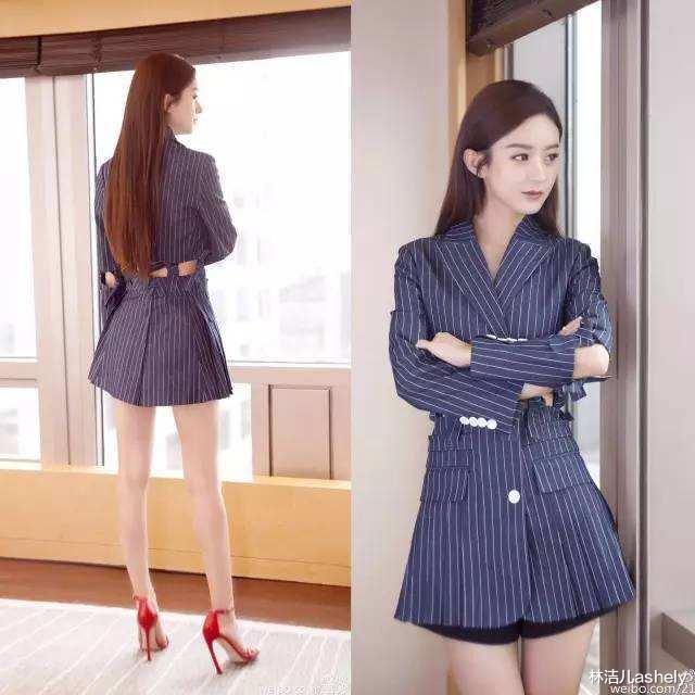 杨幂|85花都爱玩“下半身失踪”，杨幂赵丽颖好惊艳，全都是因为美腿？