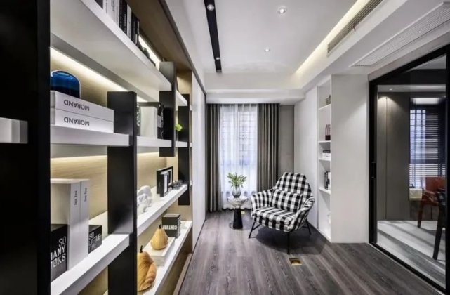 126平代轻奢风设计,舒适而又华丽优雅从此开始