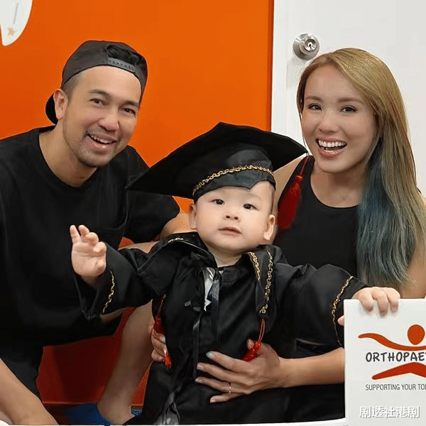 杨洛婷|前港姐亚军儿子患扁头综合症,戴矫形头盔治疗成功,曾自曝被旧公司逼着整容