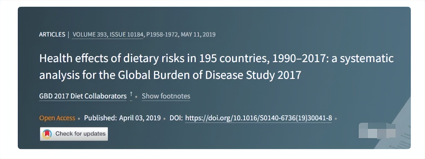 蔬菜|柳叶刀:不健康饮食会影响寿命?养成良好的饮食,记住4个原则
