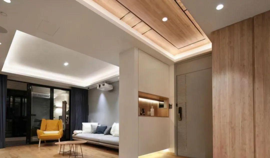 130平简却很贵的新房,进门就把人迷住了,没做电视墙也很漂亮