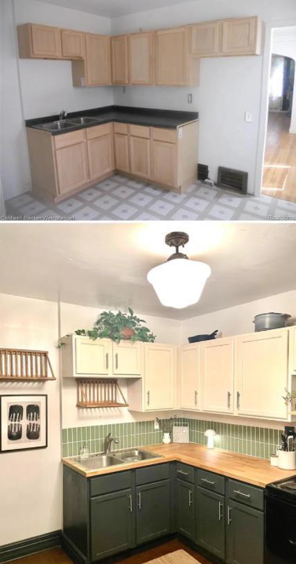 外国网友分享一波令人惊叹的家居改造对比图,看得人都手痒了!