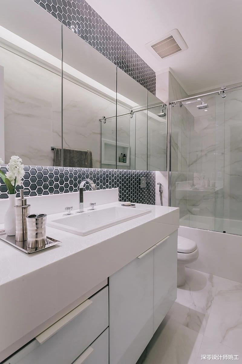 若再装修,卫生间我一定坚持这6个设计,省去了天天打扫的麻烦