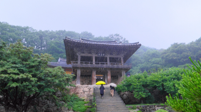 雨中的感性世界 韩国书生之乡庆北荣州之旅