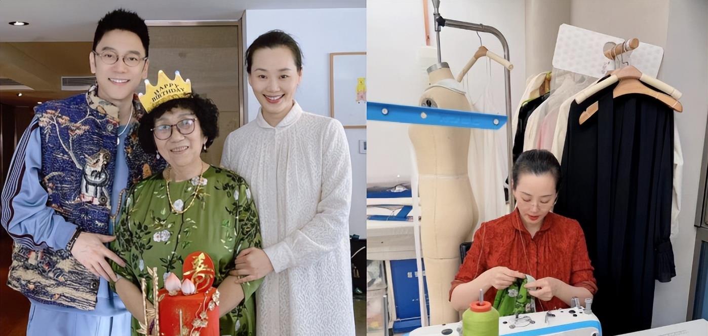 林依轮|52岁林依轮晒照庆生!手戴大金镯子抢镜,老婆罕见露面皮肤好白皙