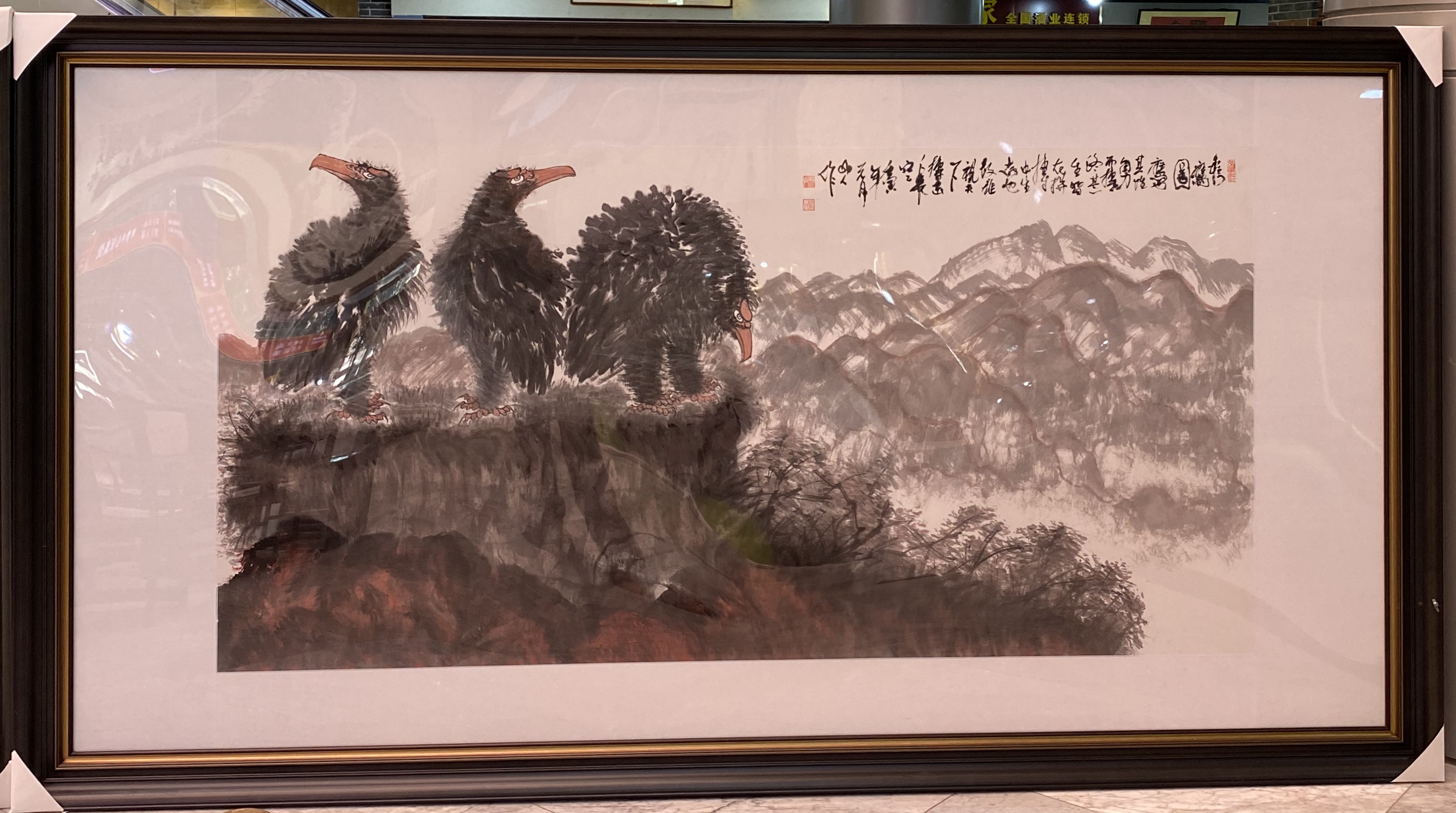 |在中国当代国画收藏市场大受追捧，国画大师朱祖国国画作品系列欣赏