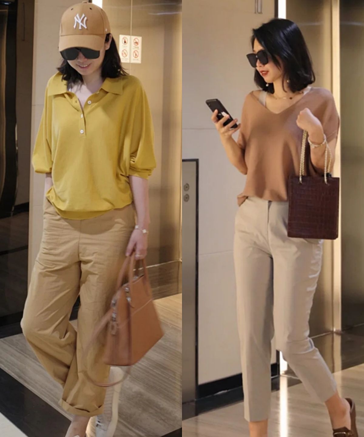 “九分裤+平底鞋”，才是40岁女人该有的打扮，出门美得优雅高级