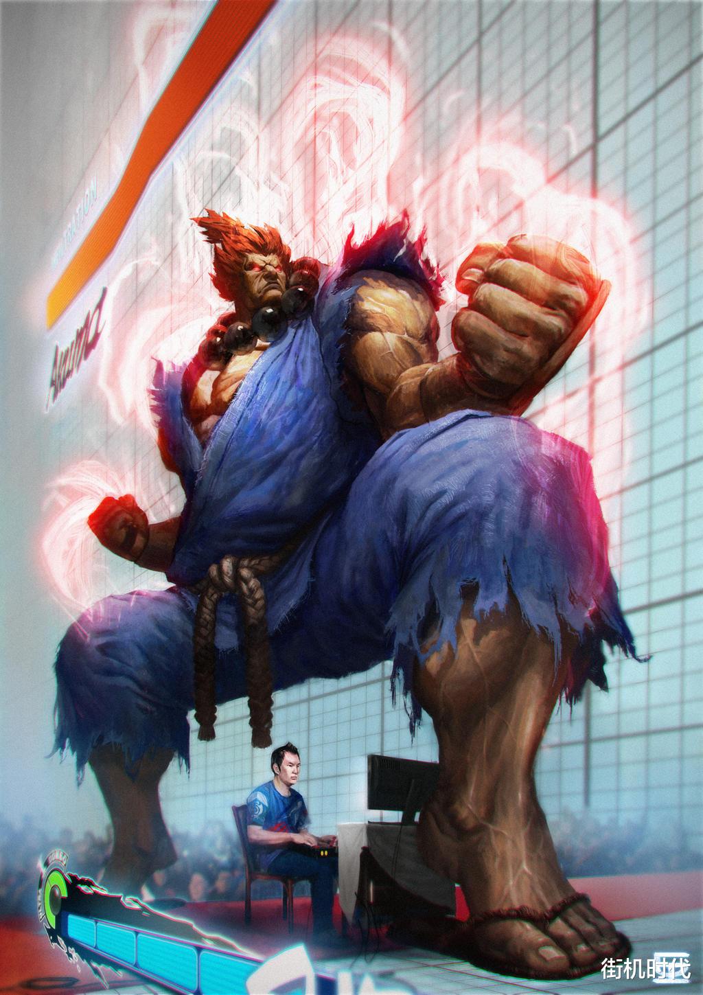 格斗游戏抢走主角光环的乱入角色特殊的技能直接打破游戏规则