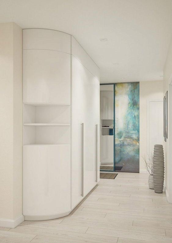 小户型听我的,餐边柜延长台面做弧形处理,打造西厨一家2个厨房