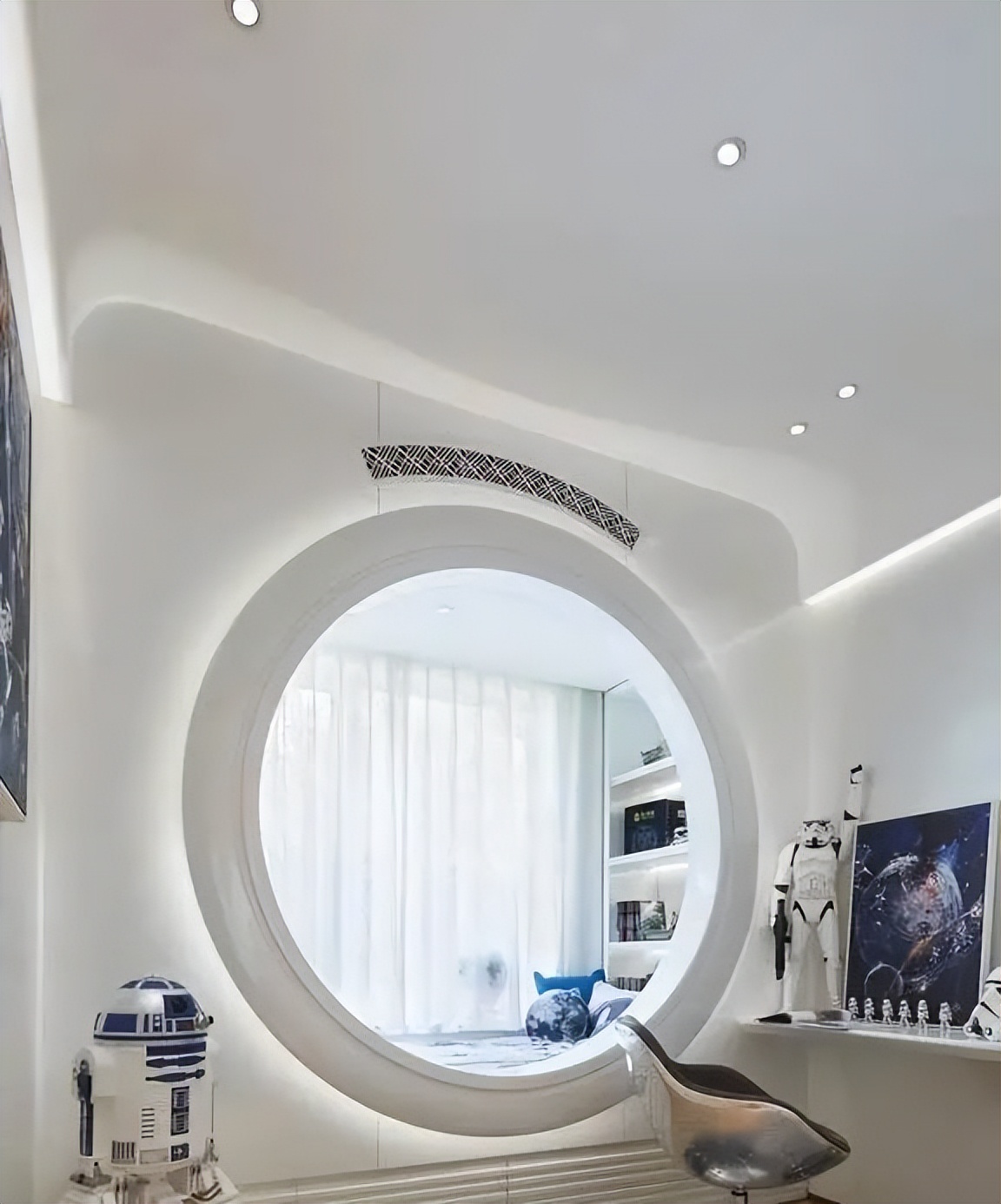 125平现代轻奢三房,客厅这么美,让人挪不开眼!