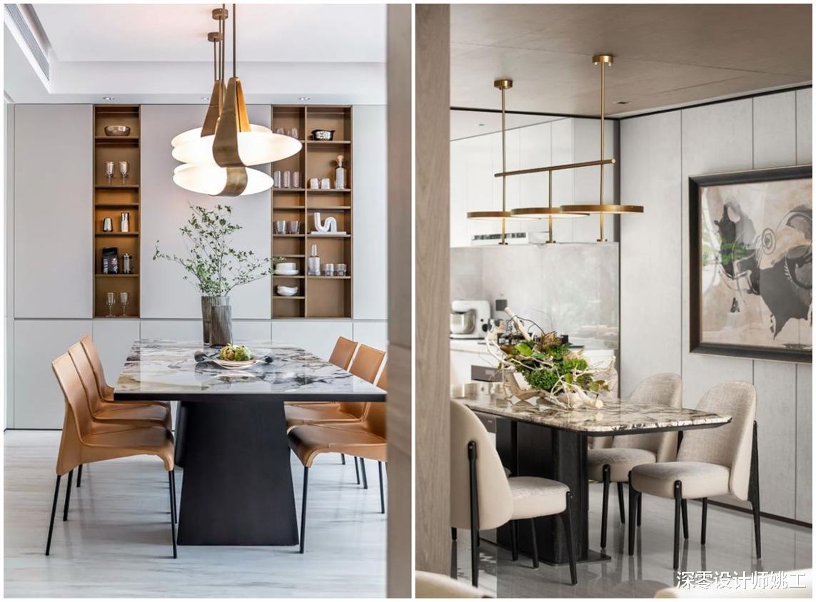 原来餐厅装修这么有讲究,5种选择方案,客餐合二为一实用性没得说