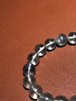 |藏传 爆老:老水晶+老托甲大鹏金翅鸟 手串