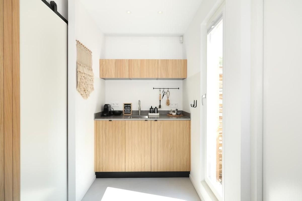 这才是50阿姨该有的生活,35㎡小家一人独居,室内配色赏心悦目