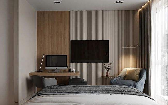 卧室床尾如何设计,虽然容易被忽视,但其实也有大用处