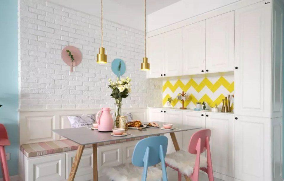 只需1㎡,打造成一个漂亮的卡座餐厅,情调满满哟!