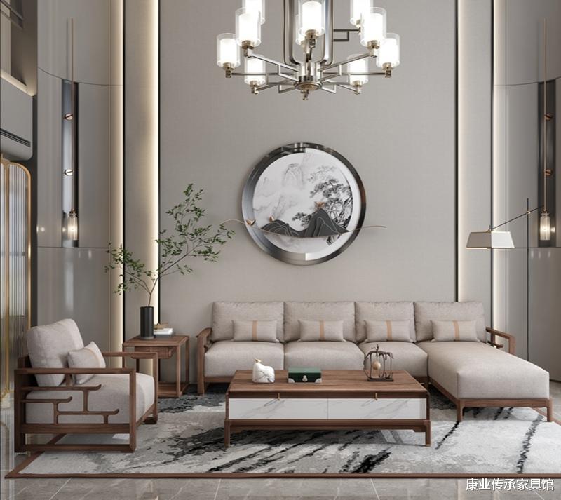 新中式风格装修案例,匠造精致美学生活