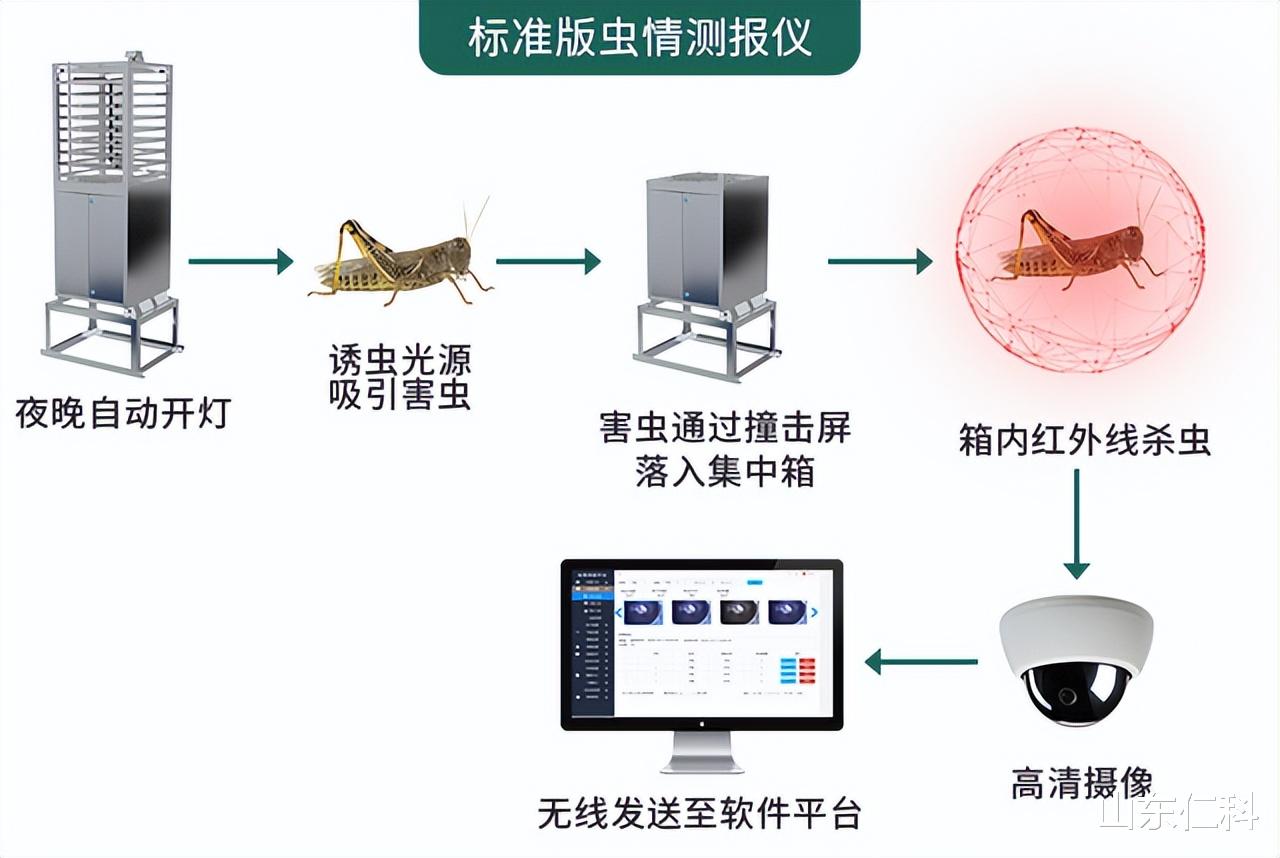 虫情测报仪“展新招”
