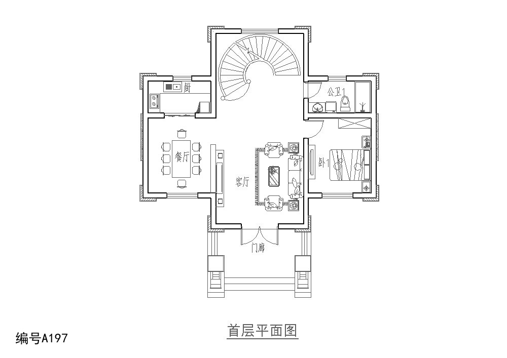 三层乡村住宅设计,满满中式风,结合现代元素居住更便捷