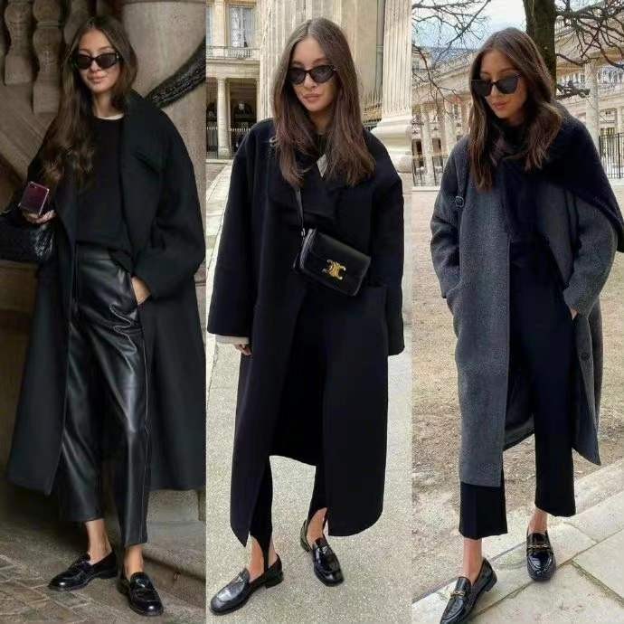西装|职场穿搭正式感不能少!“西装大衣”百搭不过时,简约显气质