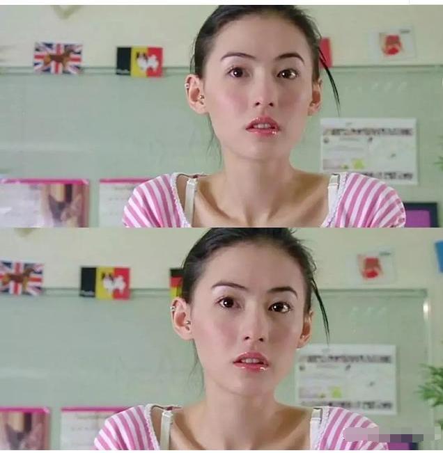 李泰民|19岁的张柏芝遇到颜值巅峰的刘亦菲比美，原来她12岁就惊艳了人生