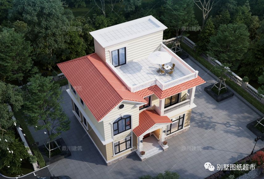 农村自建房,有个大露台就是方便,8套带露台的户型分享,实用