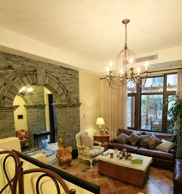 晒晒土豪亲戚的豪宅，刚进门一看，就被进门玄关憋出了内伤