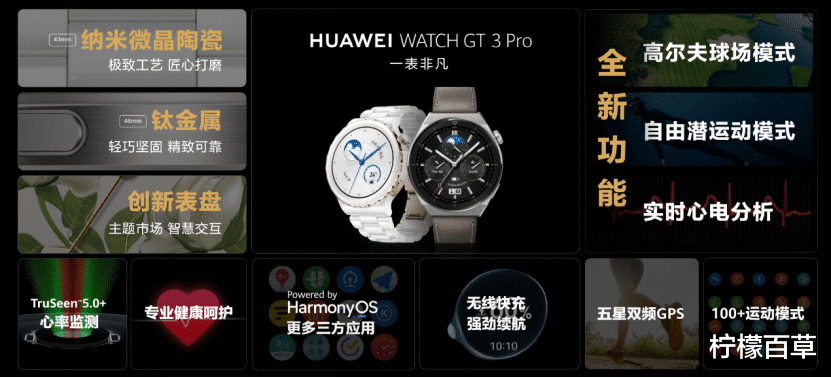 watchgt|华为发布智慧屏V Pro、WATCH GT 3 Pro等多款新品