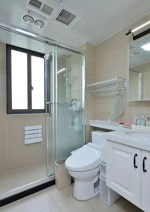 晒下我家129㎡的美式三房,没想到浴霸灯还能这么装,真是长眼了