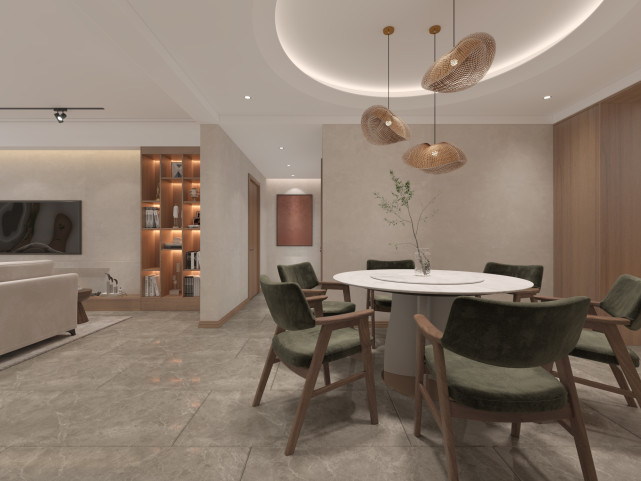 168㎡现代风，带着浓郁的归属感与愉悦感