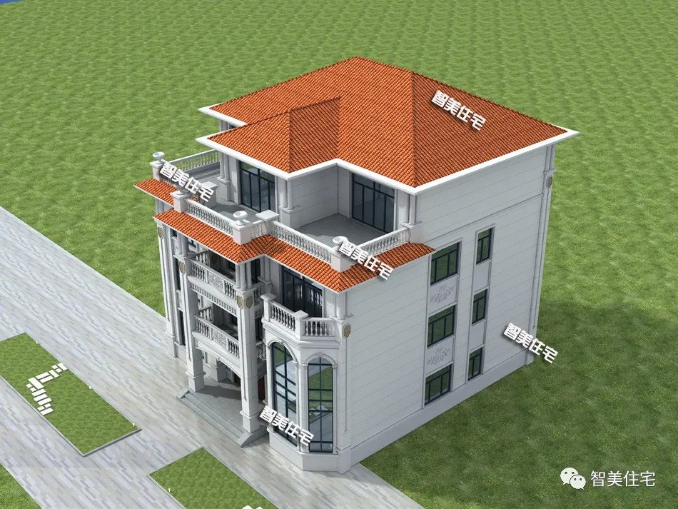 别墅|这年头混得好的人,不仅在城里买了房,还要回农村老家盖一栋豪宅