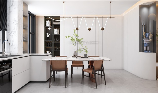 华夏四季143㎡装修:一座城一个家,一份流淌在时间里的设计感