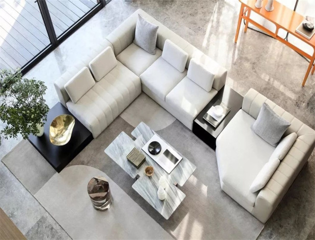 130平现代简约风格3室2厅,简约实用也不失惬意舒适与格调