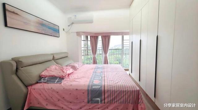 95平三房改四房很实用,入户没玄关这样设计鞋柜太聪明了,分享下