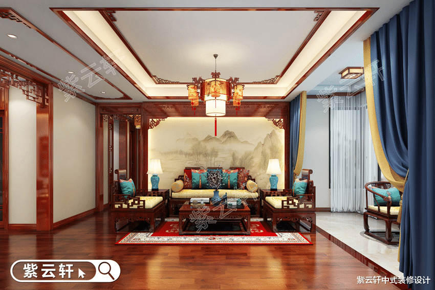 展现出最赞的简约中式风格,给你心心念念的别墅愿望