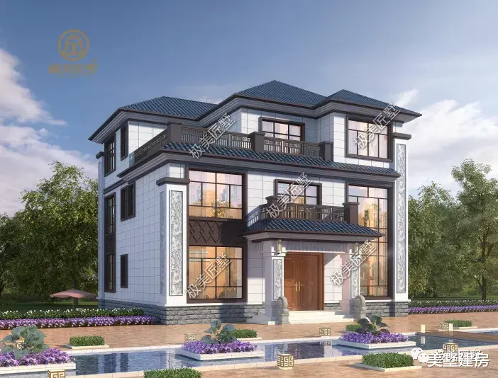 13×16米，三层新中式别墅，典雅大气，值得一看！