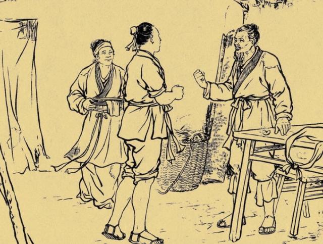 民间故事:男子回家,见老汉晕倒而相助,老汉说回家后要打妻子