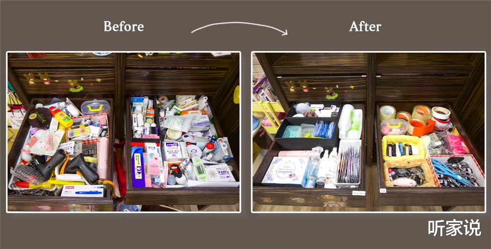 一家三口99㎡的家实在太乱,杂物如山,请9名整理师7小时收拾干净