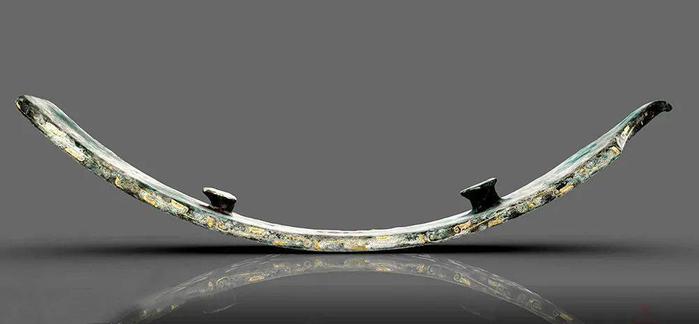 |中原藏珍:错金嵌绿松石铜带钩