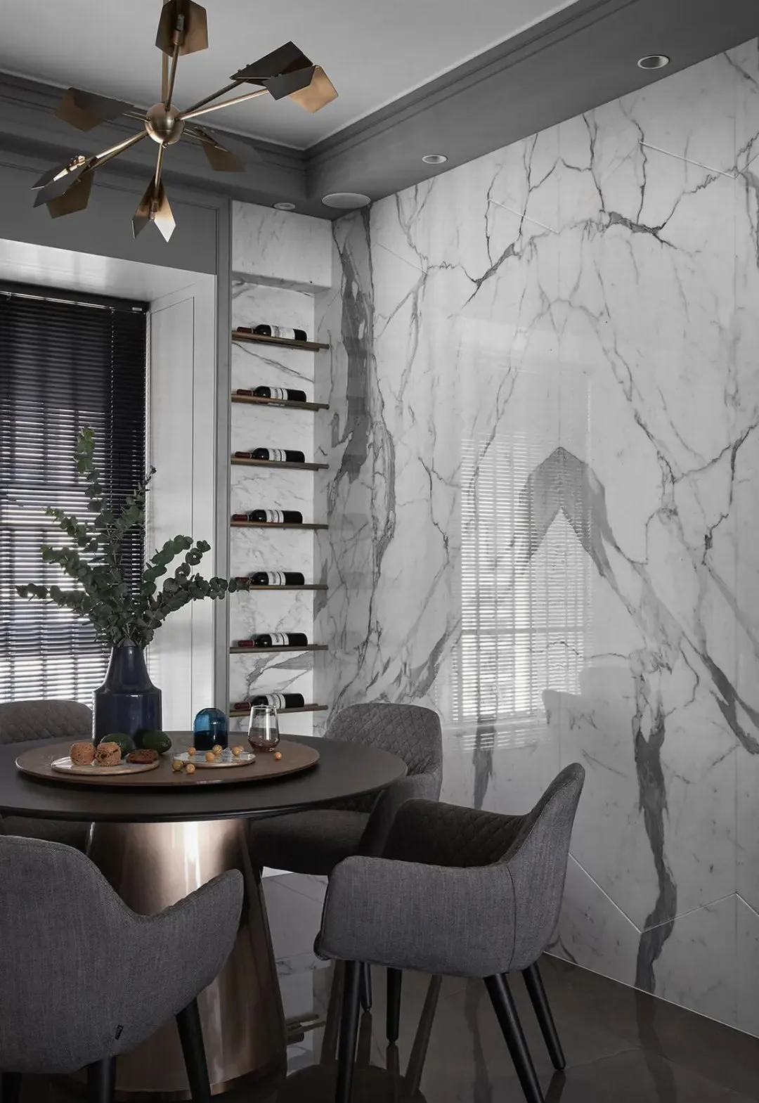 高级灰打造的现代简约风,低调中显高级,优雅又时尚,还有艺术感