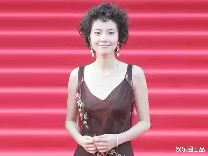 高圆圆|高圆圆爆炸头造型火了，搭配低领纱裙又纯又欲，网友：神似张曼玉