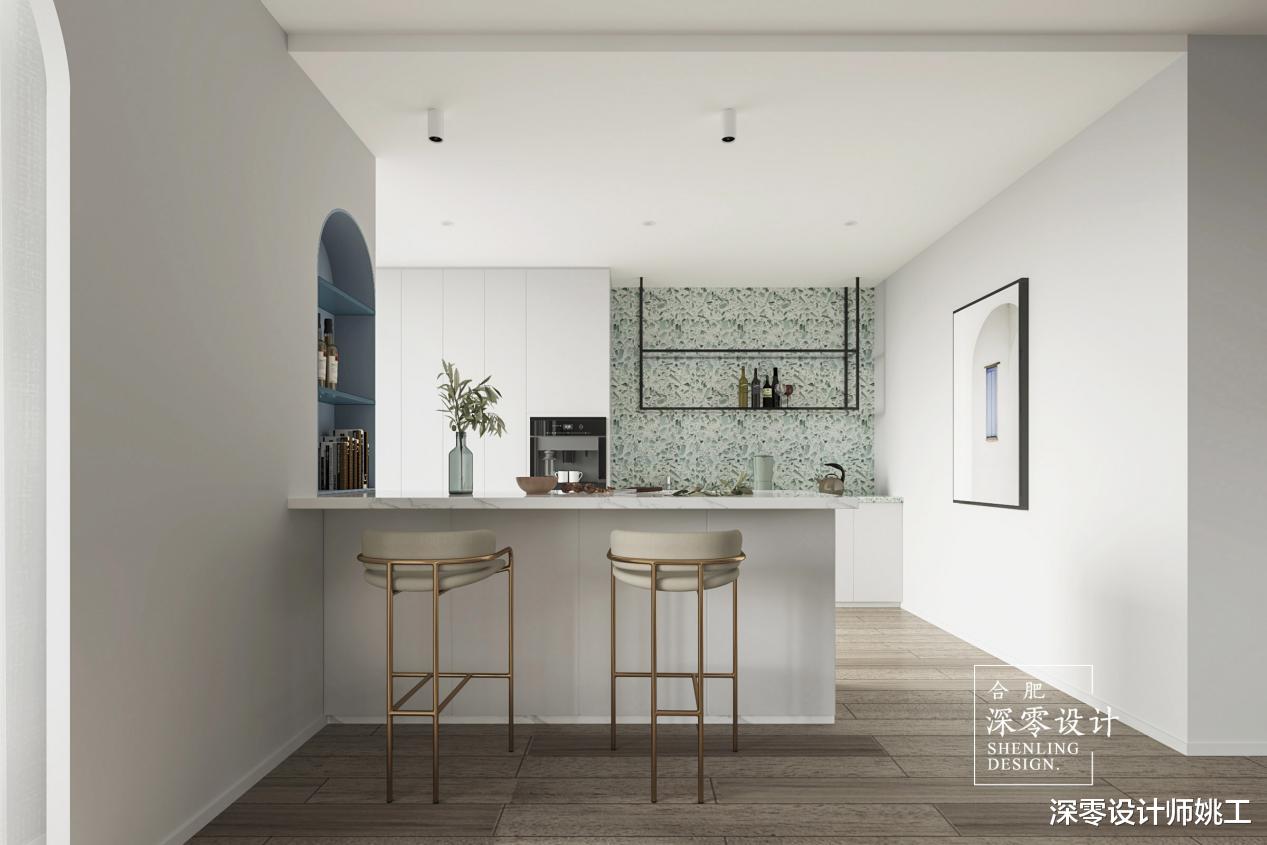 自从看见她家厨房,我也把厨房拐角利用起来了,打个储物间收纳翻倍