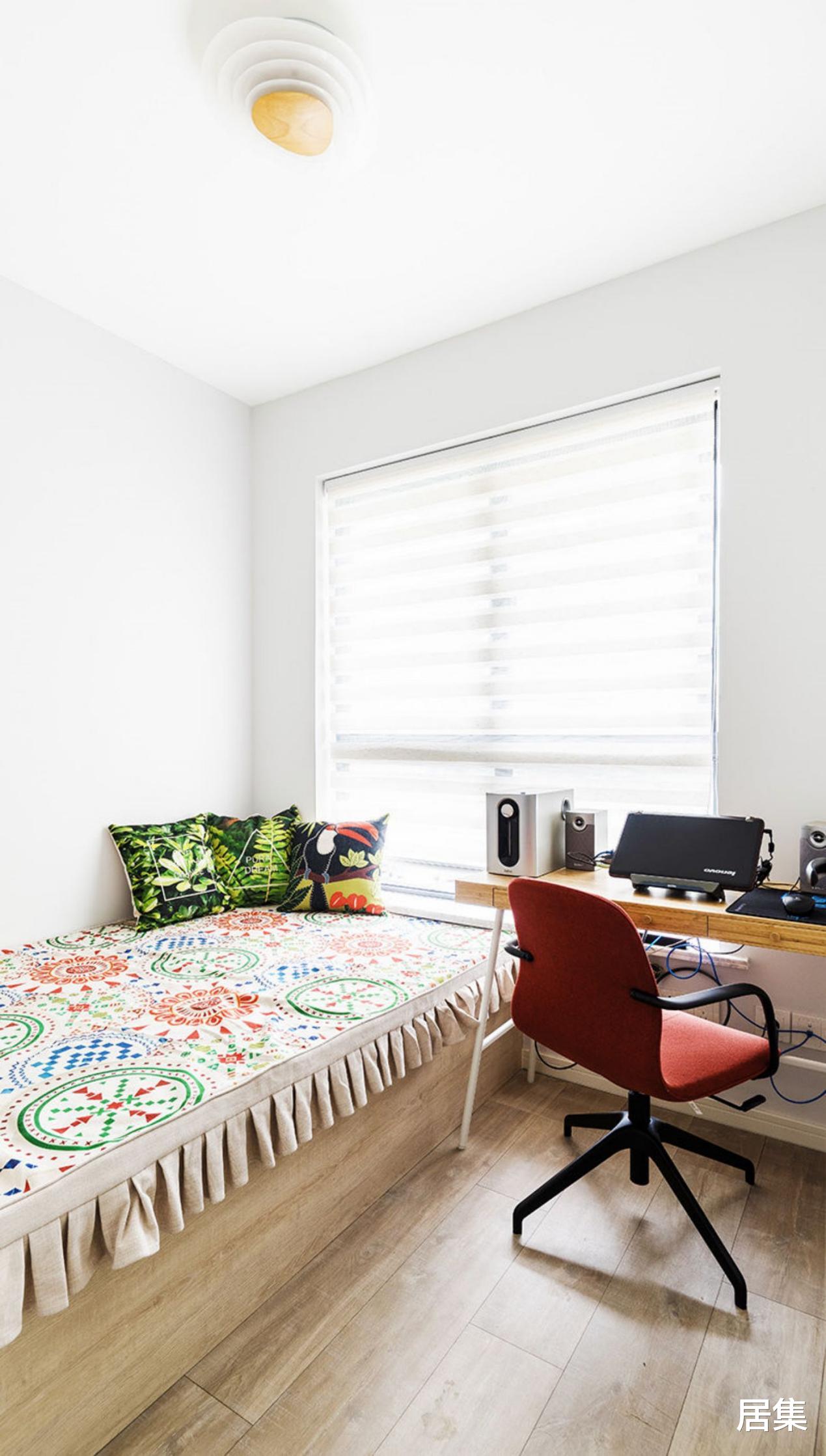 打造80㎡油画一般的家,处处都可以享受自由的轻抚,浪漫美好