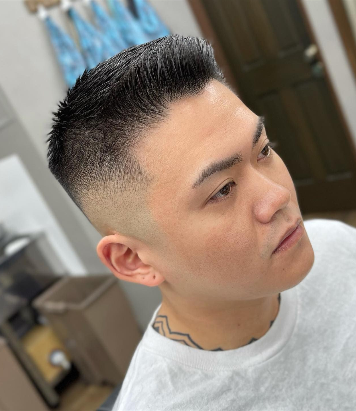 发型 中年大叔别总剪“板寸”，试试这几种“铲青”发型，干练又帅气