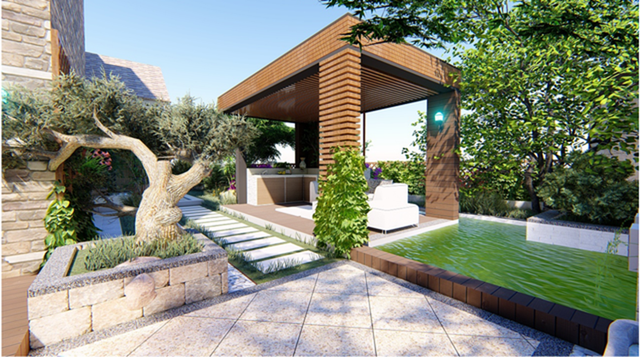 大叔在别墅里种满花草,46岁依旧浪漫,把生活过成了诗的样子