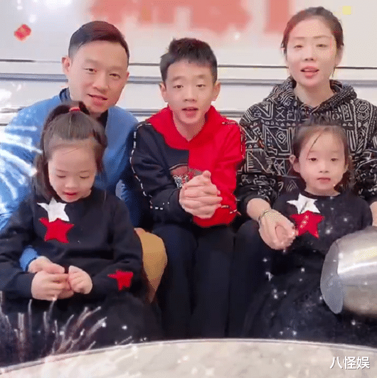 景甜|杨威夫妇为双胞胎女儿庆生，欢欢乐乐越长越不像，杨阳洋变帅小伙